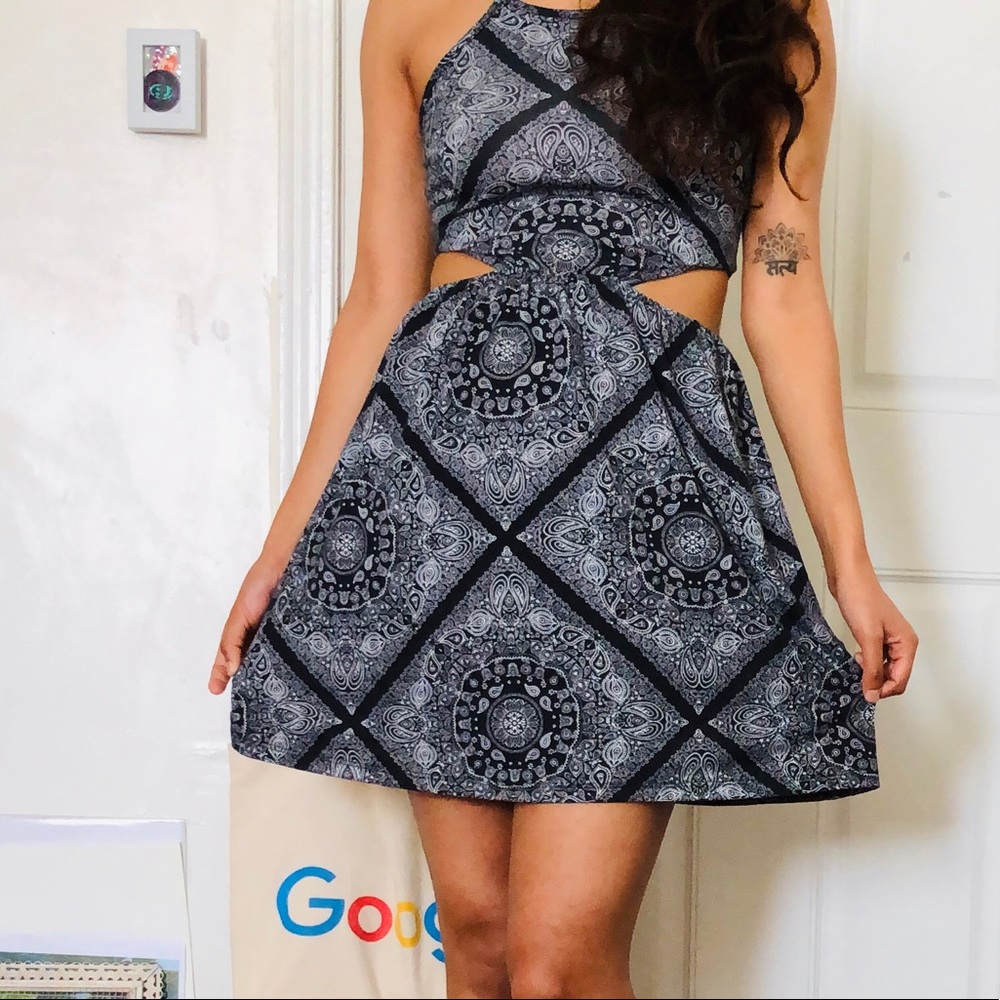 Cutout Summer Dress